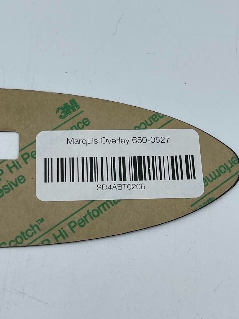 Marquis Overlay 650-0527 - Adhesive Overlay Only