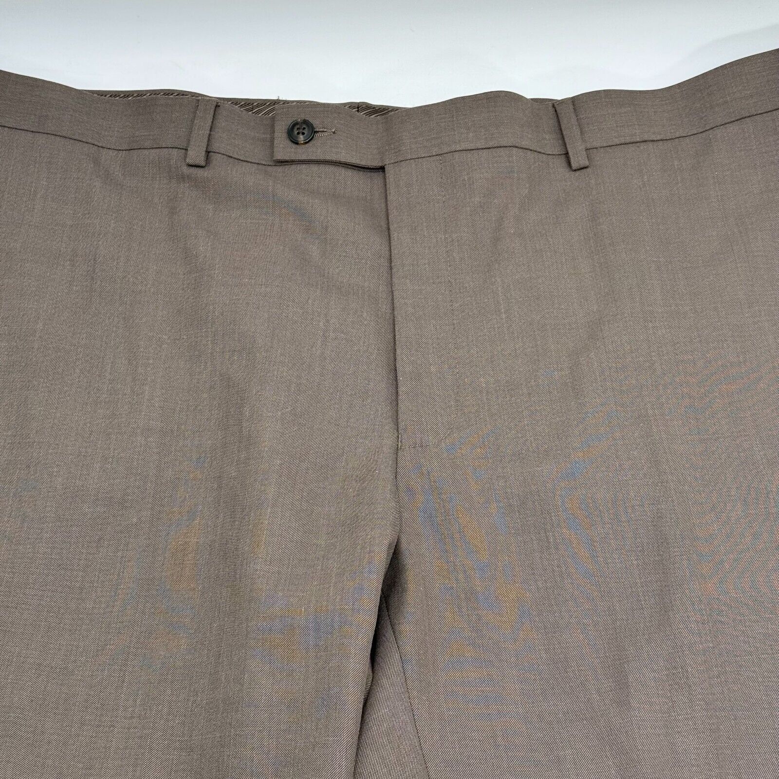 Calvin Klein Performance Dress Pants Suit Slacks Brown Men’s Size 42W x 30L US