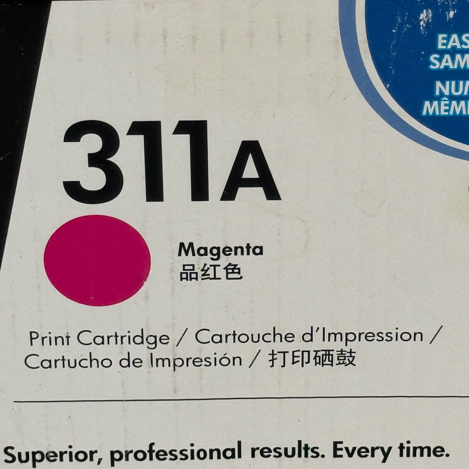 HP Genuine New Sealed Q2683A 311A Magenta Toner Cartridge