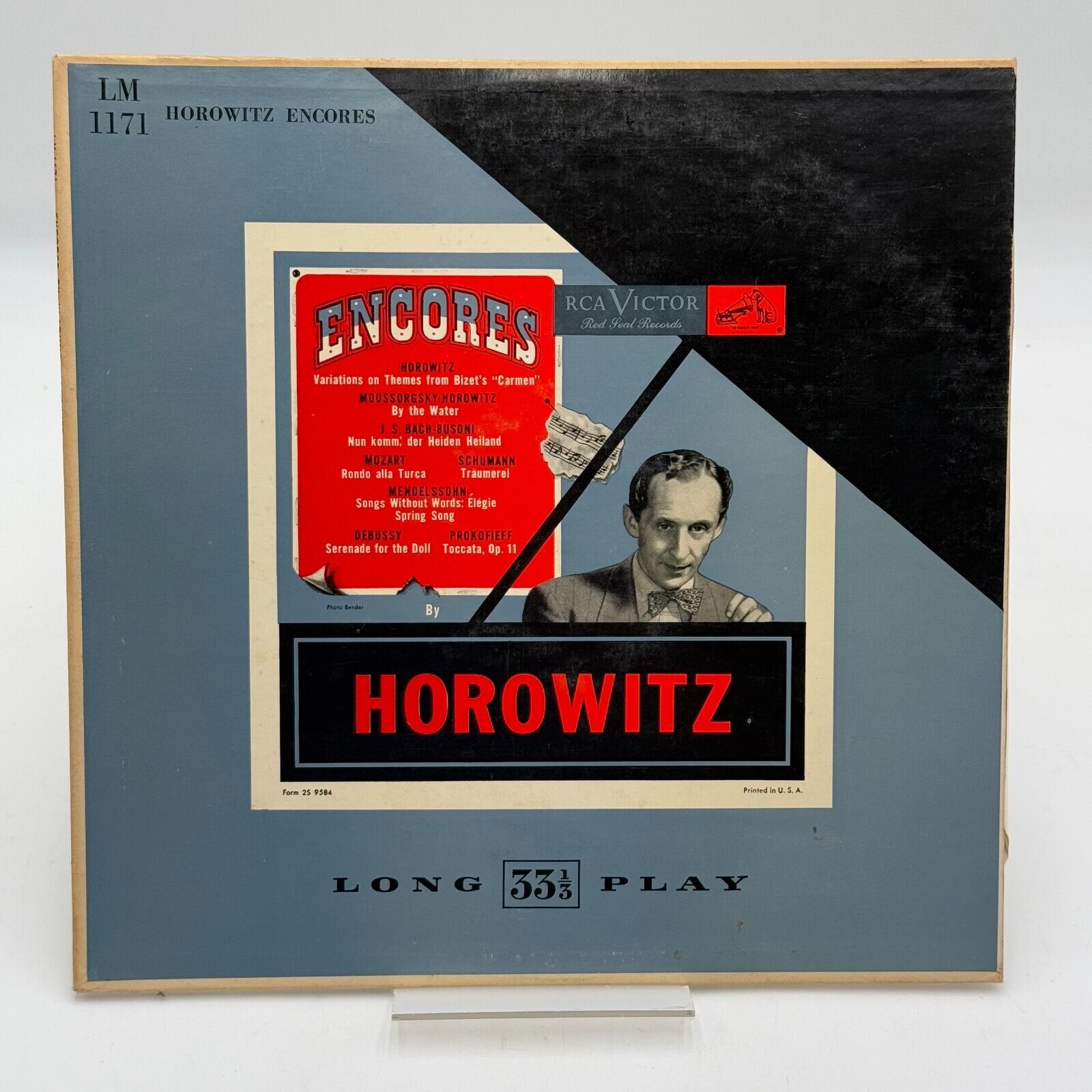 Vladimir Horowitz - Horowitz Encores. Rare U.S 1951 RCA LM 1171. EX+