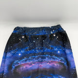 John Hancock Mens Sweatpants Galaxy Design Jogger Style Stretch Active Size L