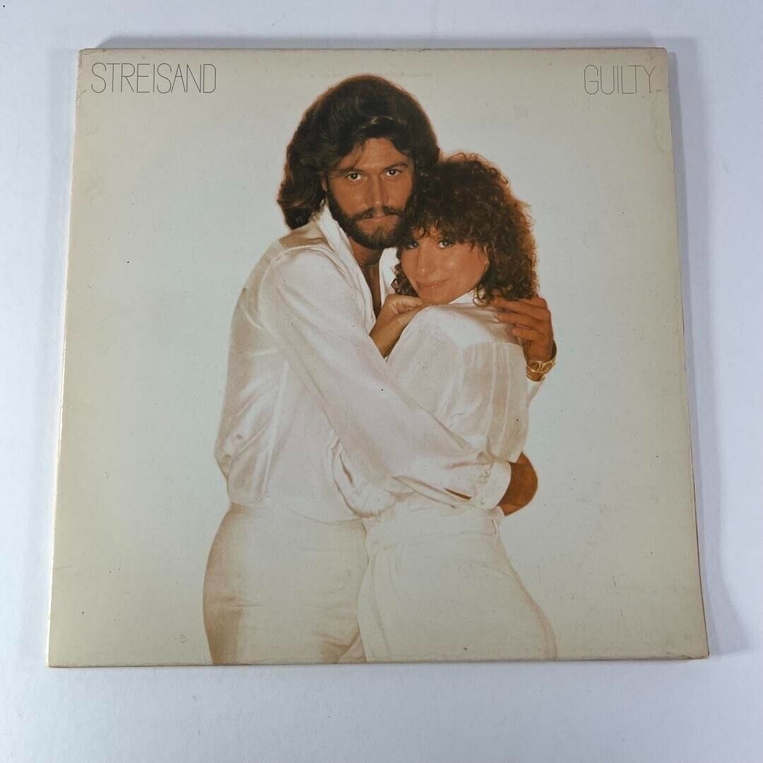 Barbra Streisand GUILTY Duet With Barry Gibb Vinyl LP Record Album