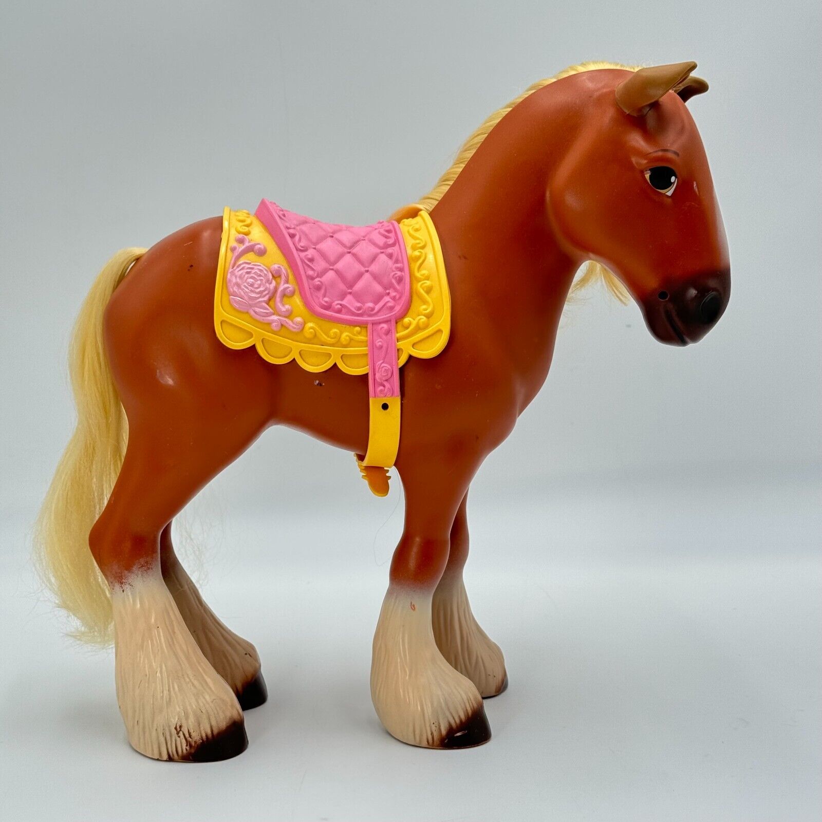 Vintage 1990 Disney Phillipe 13” Horse Beauty & the Beast! Belle’s Horse RARE!