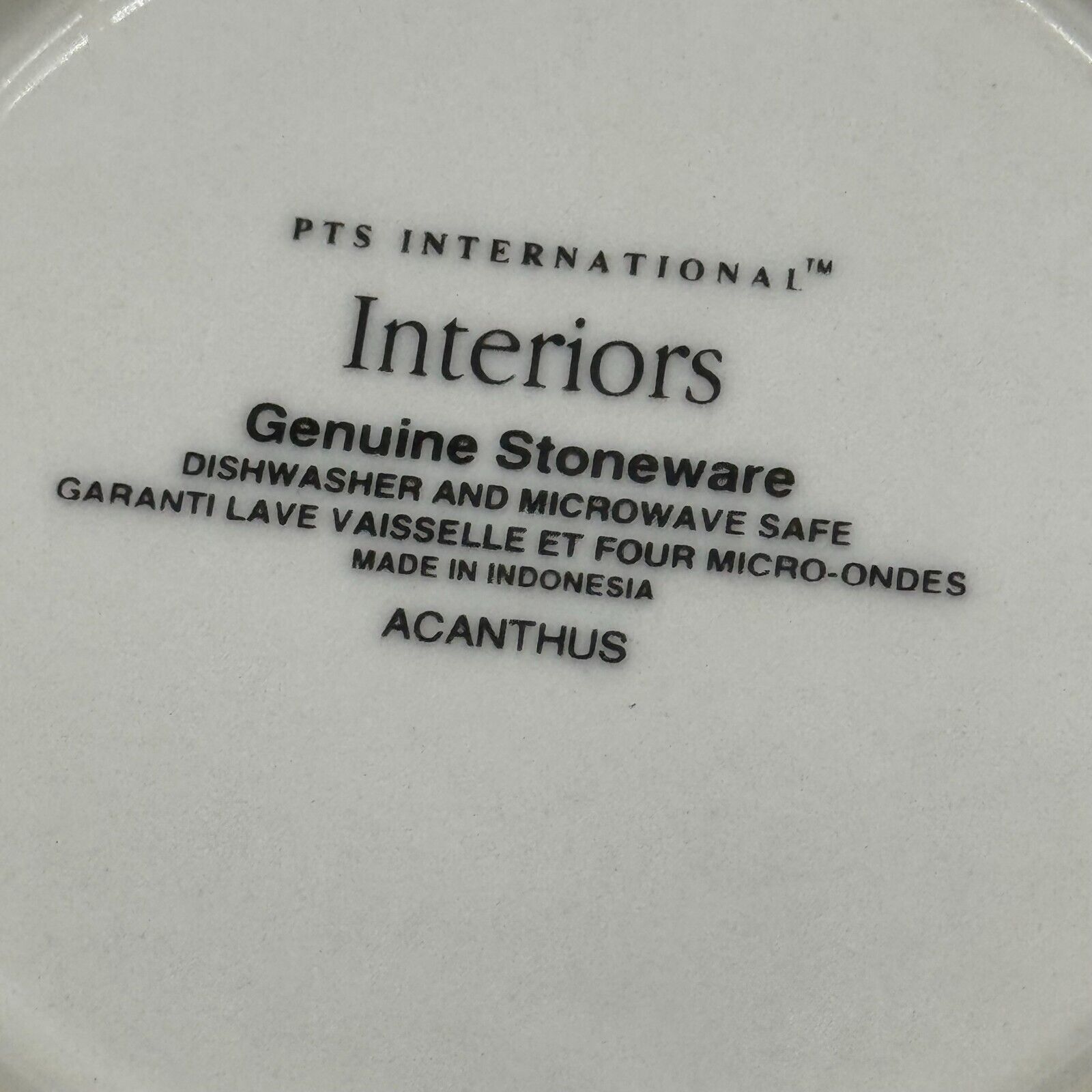 PTS International Interiors-Acanthus-Mug and Saucer Set