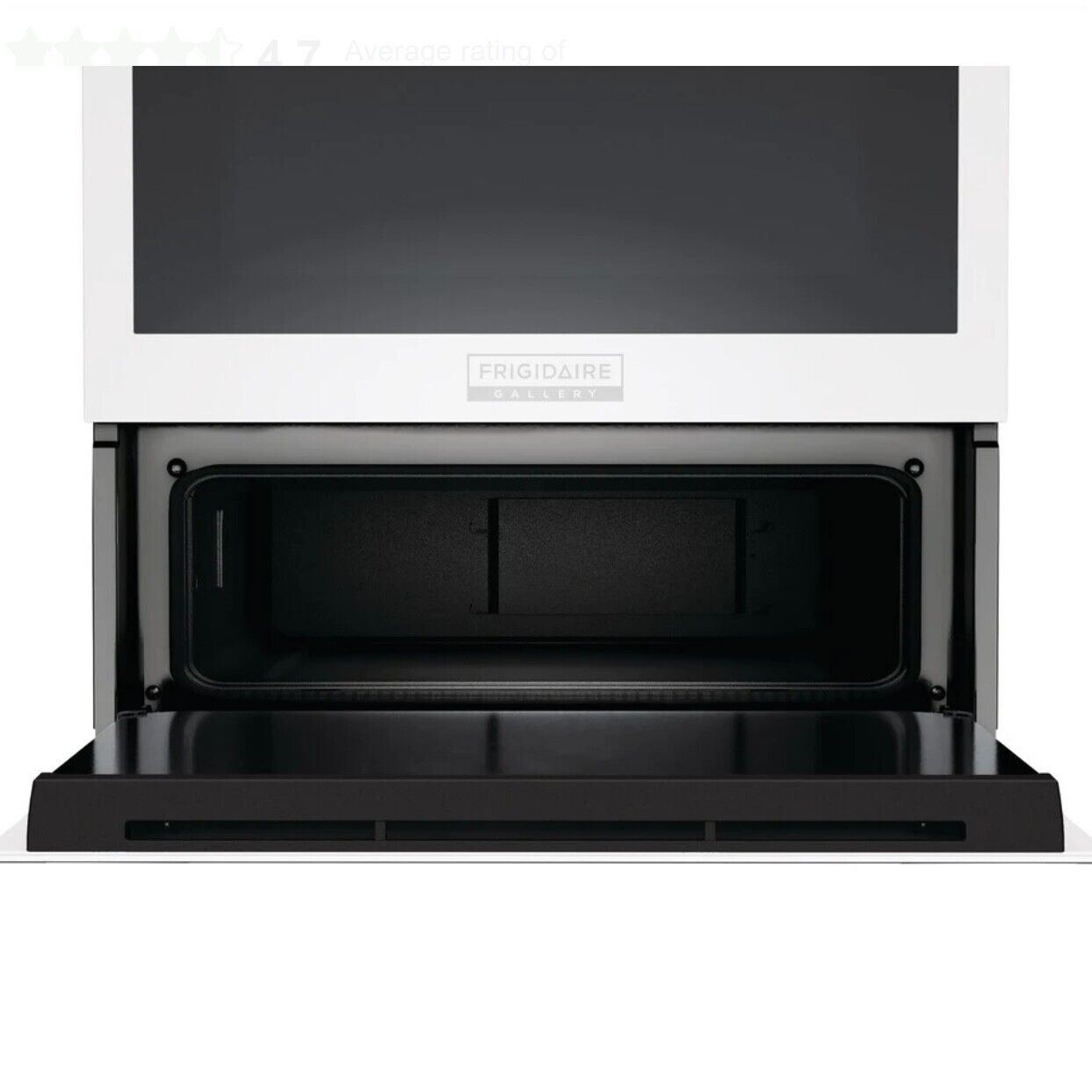 Frigidaire - Built-In Single Electric Wall Oven w/ Air Fry - White GCWS2438AW