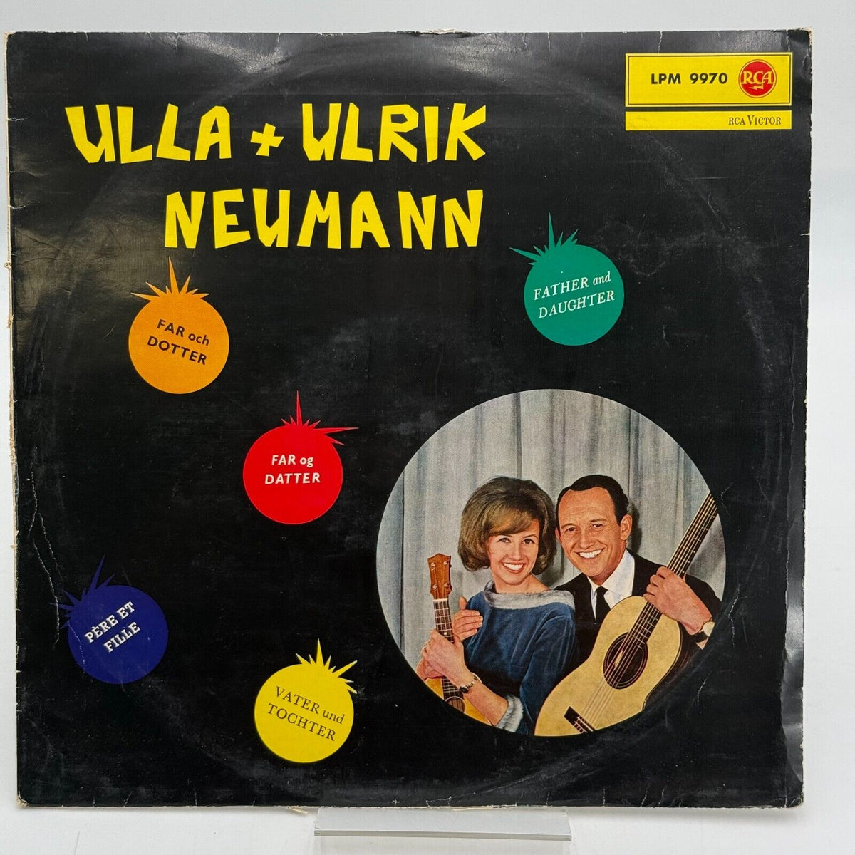 Danish Ulla + Ulrik Neumann - Father And Daughter LPM 9970 Vinyl LP Folk Country