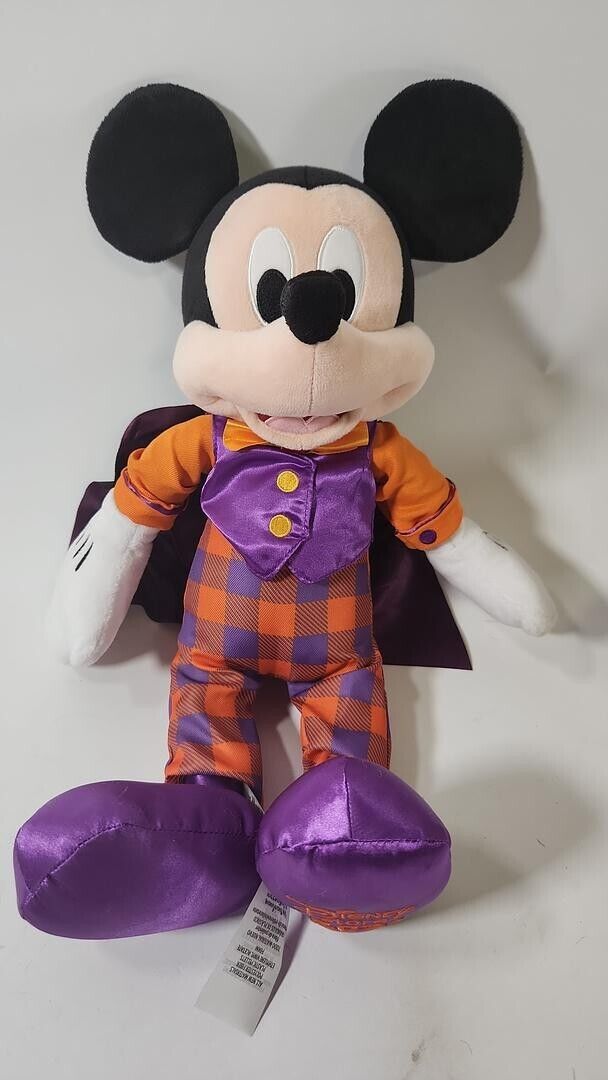 Disney Store Exclusive 2021 Halloween Minnie and Mickey Mouse Stuffed Animals