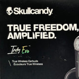 Skullcandy Indy Evo True Wireless In-Ear Earbuds - True Black