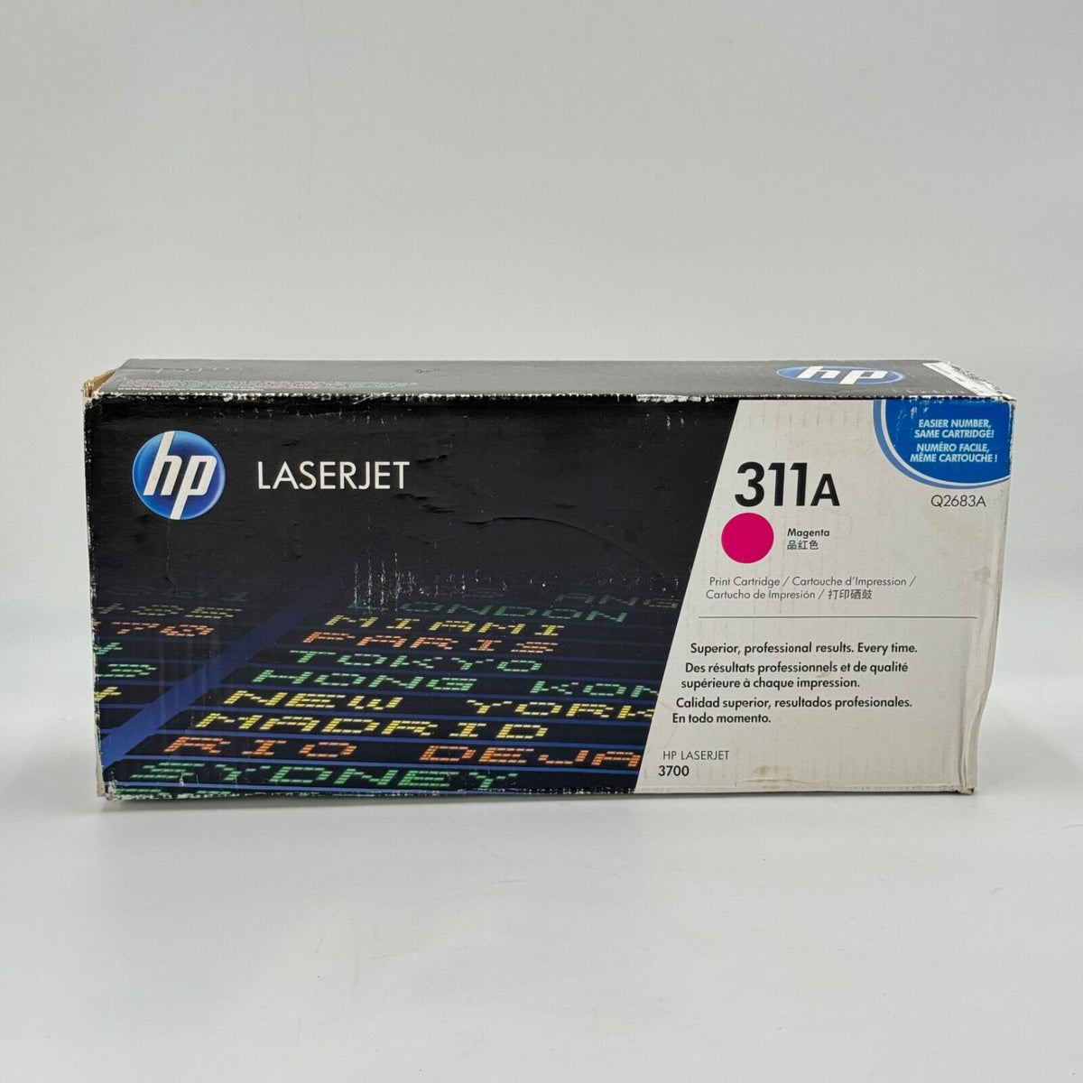 HP Genuine New Sealed Q2683A 311A Magenta Toner Cartridge