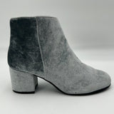 Sam Edelman Circus Womens Stylish Suede Zipper Platform Ankle Boots Grey Size 8