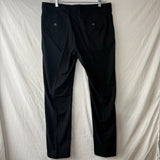 Goodfellow Mens Black Hennepin Chino Athletic Fit Stretch Pants Size 34L x 32W