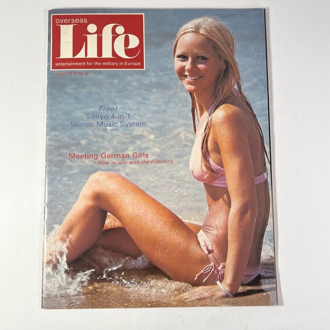 Vintage Overseas Life Magazine June 1978 Nr. 6