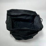 2 Zippered Hook & Loop Carrying Cases Foldable Storage Bags Pockets Black