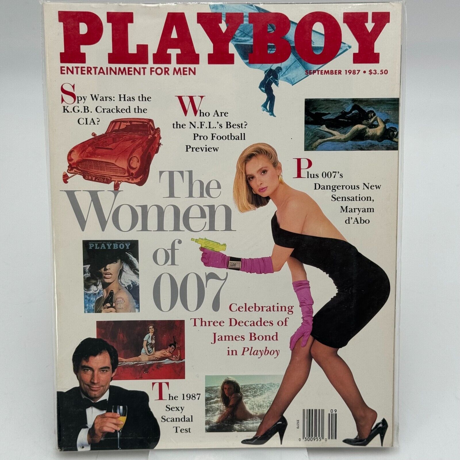 Playboy Vintage 1987 Rare Unopened Lot of 7 Special Anniversary 007 New Sealed