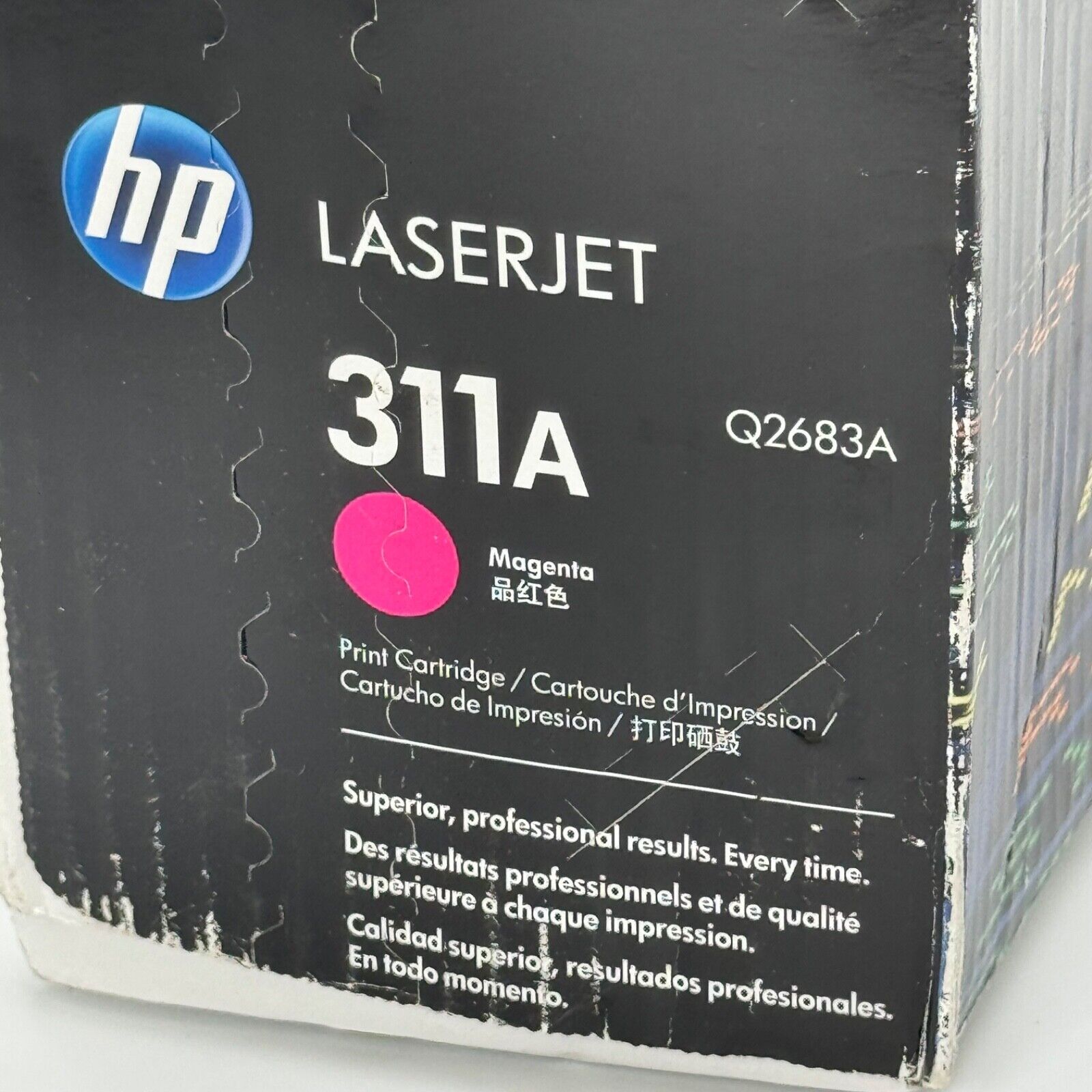 HP Genuine New Sealed Q2683A 311A Magenta Toner Cartridge