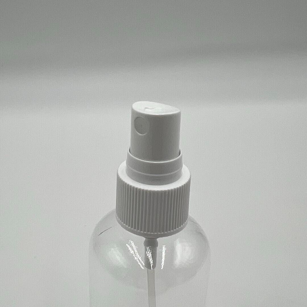 100ml (3.38 fl oz) PET Plastic Round Bottles 20/410 Finger Sprayers - 5,000 Pack