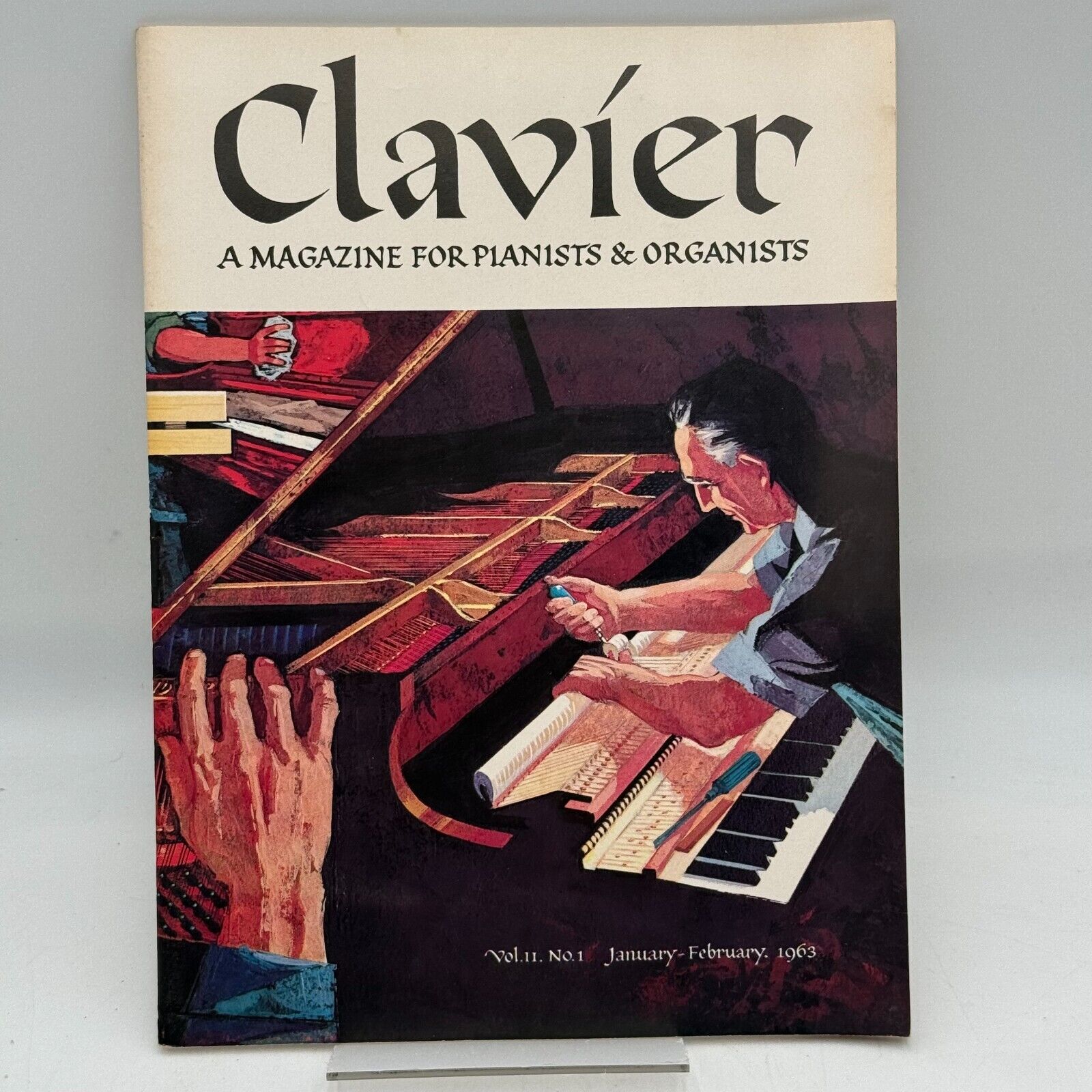 11 Issues of Clavier Magazine Pianists & Orgsnists 1962-65 Vintage Classical