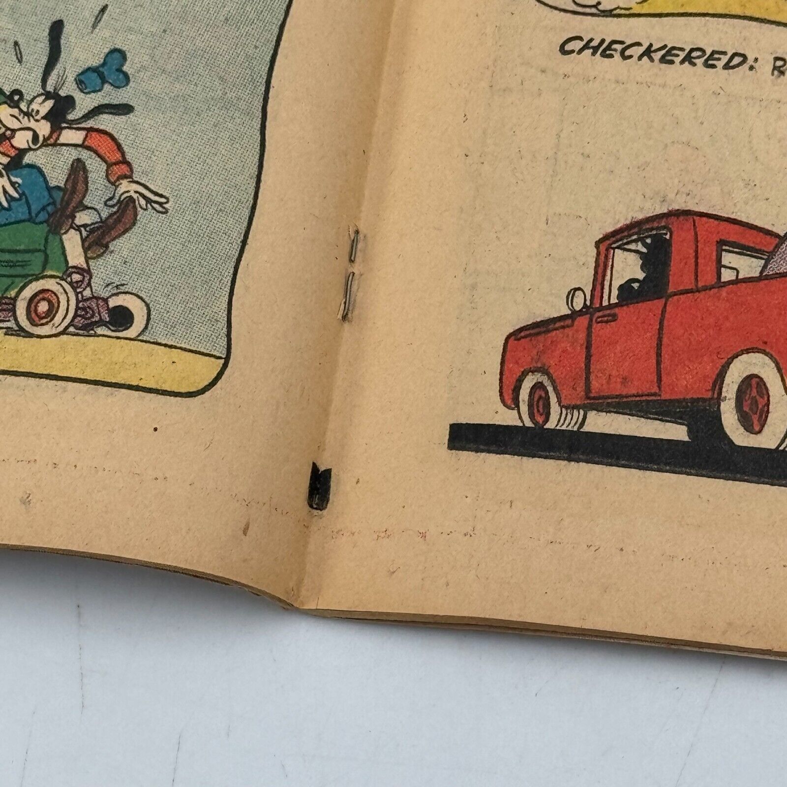 Vintage 1961 Dell Walt Disneys Goofy and his Goof-Kart 1201 Comic Book Magazine