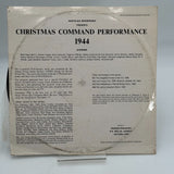 CHRISTMAS COMMAND PERFORMANCE 1944 Radio Broadcast J. Garland 2 LP RARE & SEALED