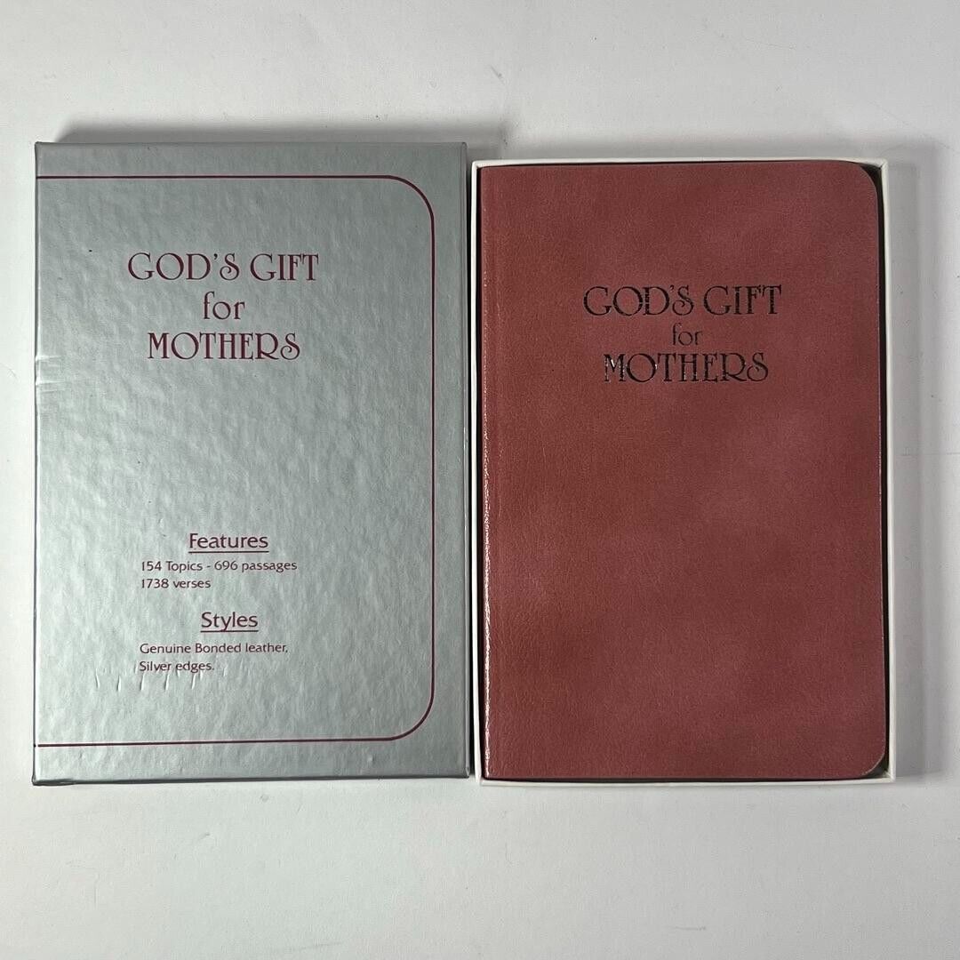 Gods Gift For Mothers by C&D International Genuine Bonded Leather Cover in Box