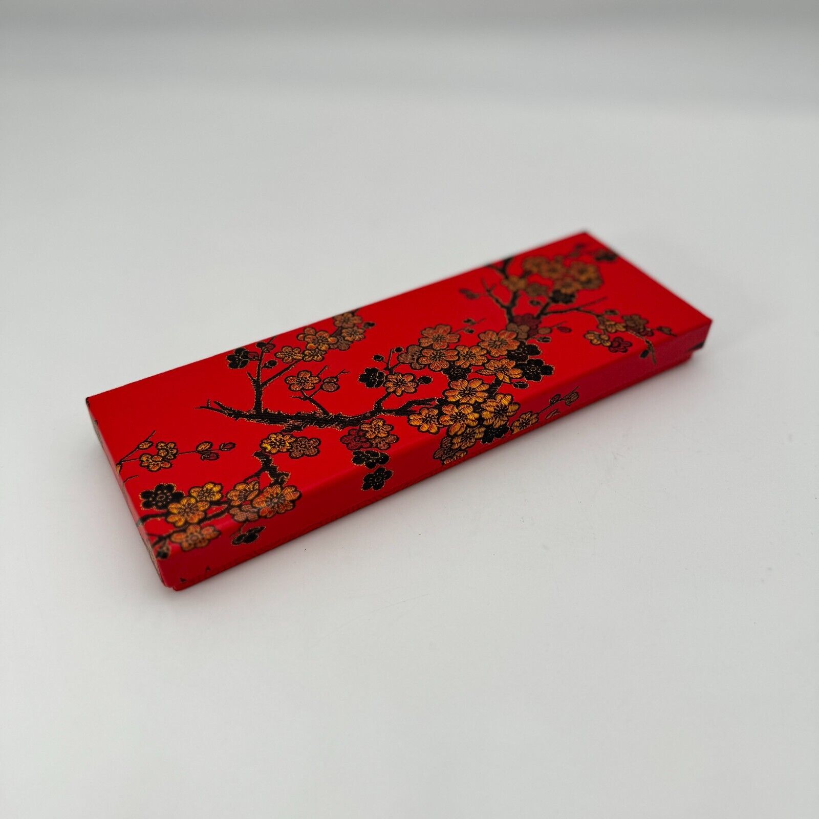 Authentic Chinese Chopsticks & Rests From China Red Floral Decorative Design NIB