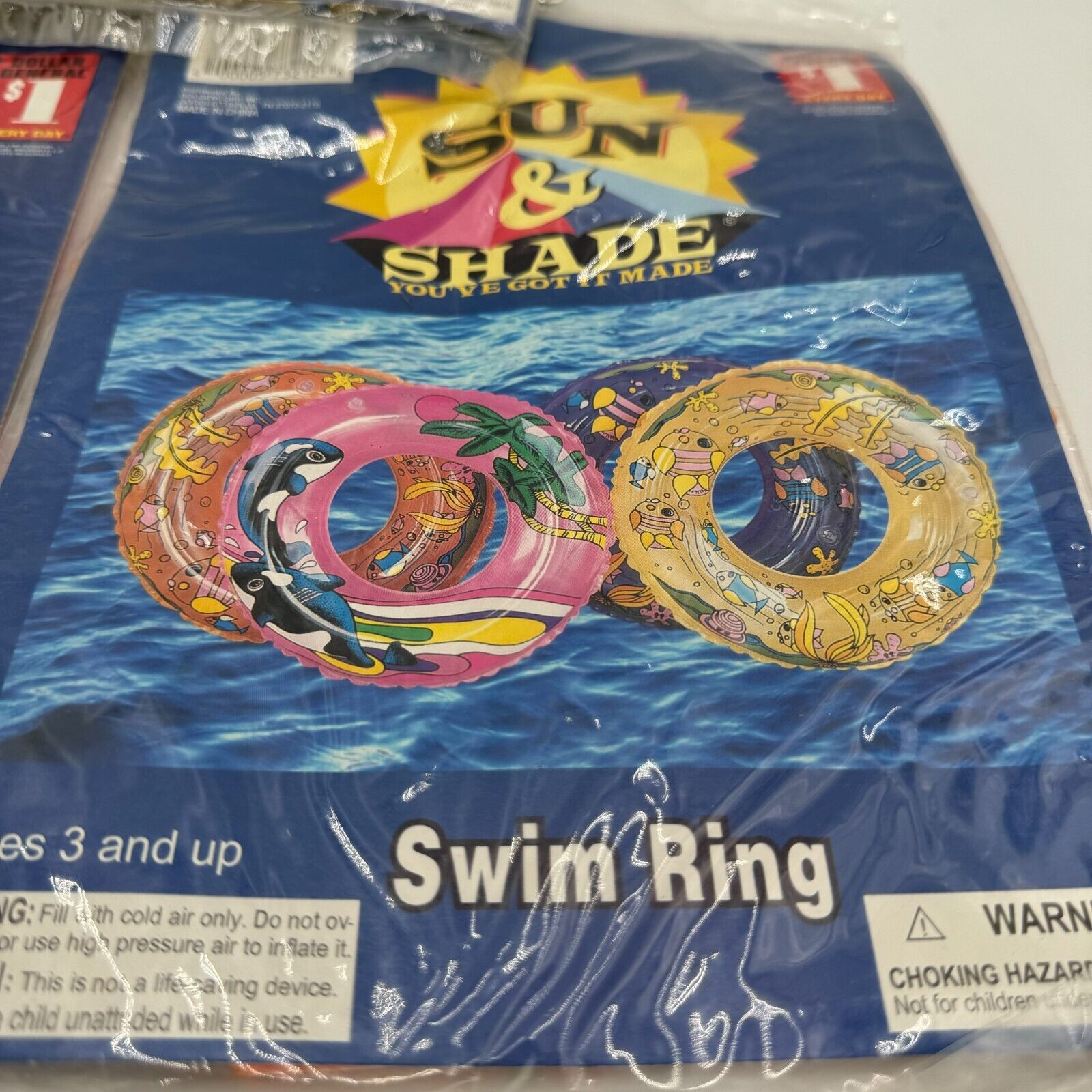 Sun & Shade Swim Ring Inner Tube River Pool Lake Float Blow Up Floaty Lot of 16