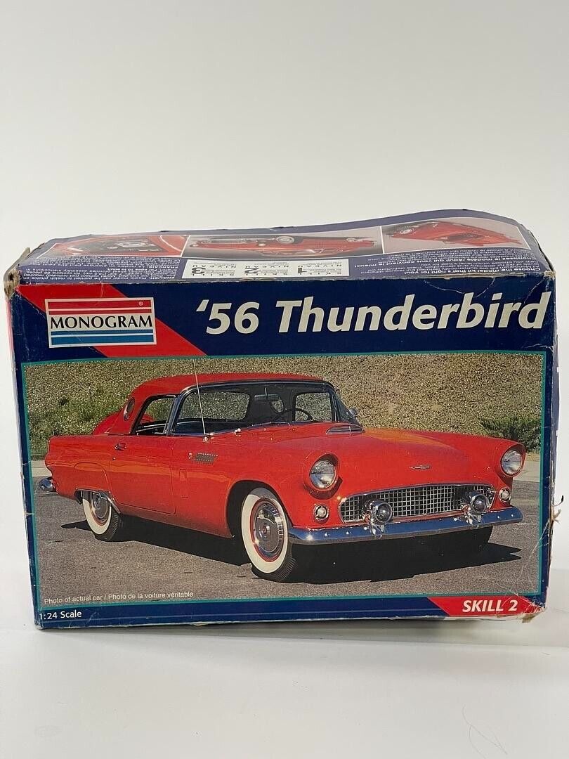 Monogram 1:24 '56 Ford Thunderbird Sealed Model Kit #2289