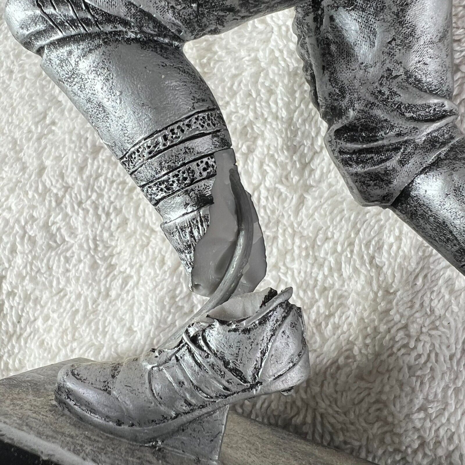 Pewter Football Trophy Andrew Margalit #77 ABC STEELERS 2002