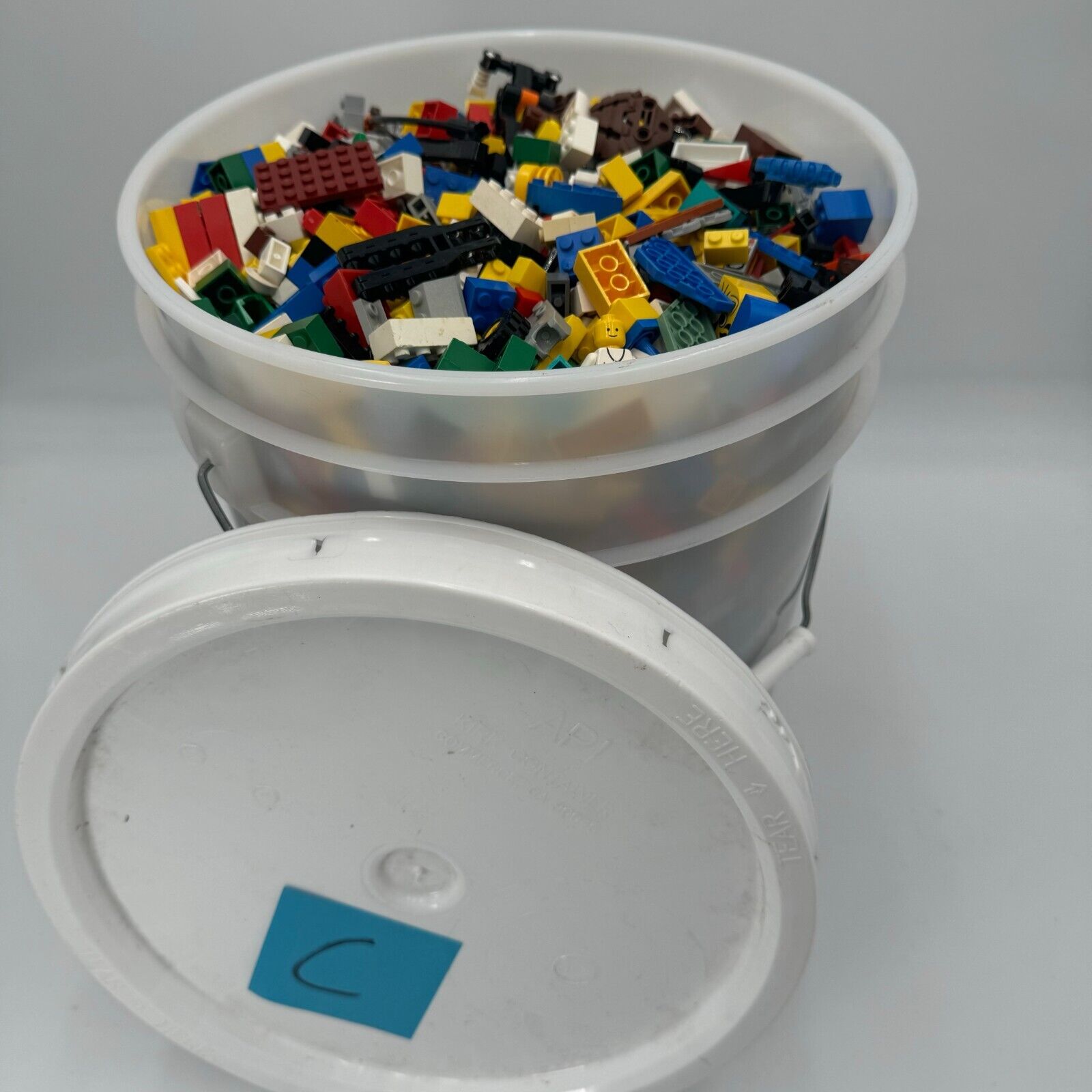 14 Pounds 5gal Bulk Legos Building Bricks Assorted Parts Colors Figures Vehicles