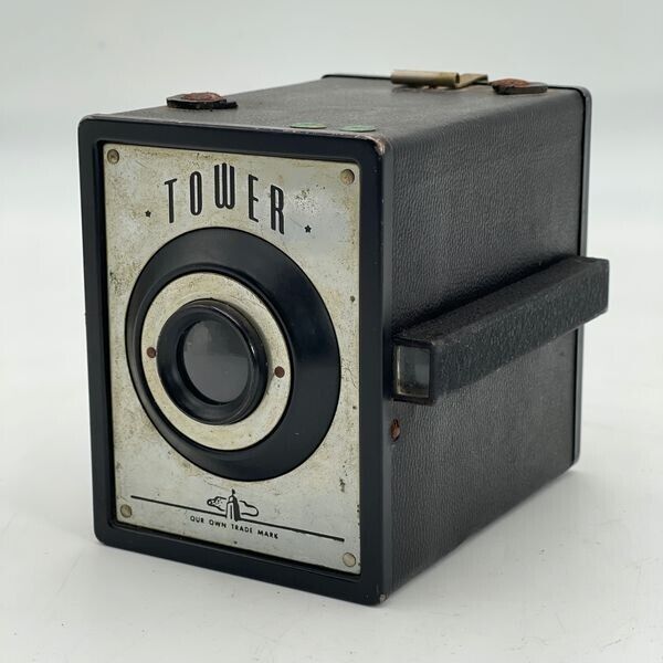 Vintage Tower No. 1 Angular Styling 120 Film Box-Yype Camera - UNTESTED