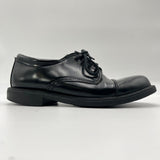 Dockers Black Leather Oxford Style Cap Toe Dress Shoes Black Mens Size 9