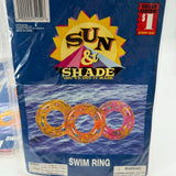 Sun & Shade Swim Ring Inner Tube River Pool Lake Float Blow Up Floaty Lot of 16