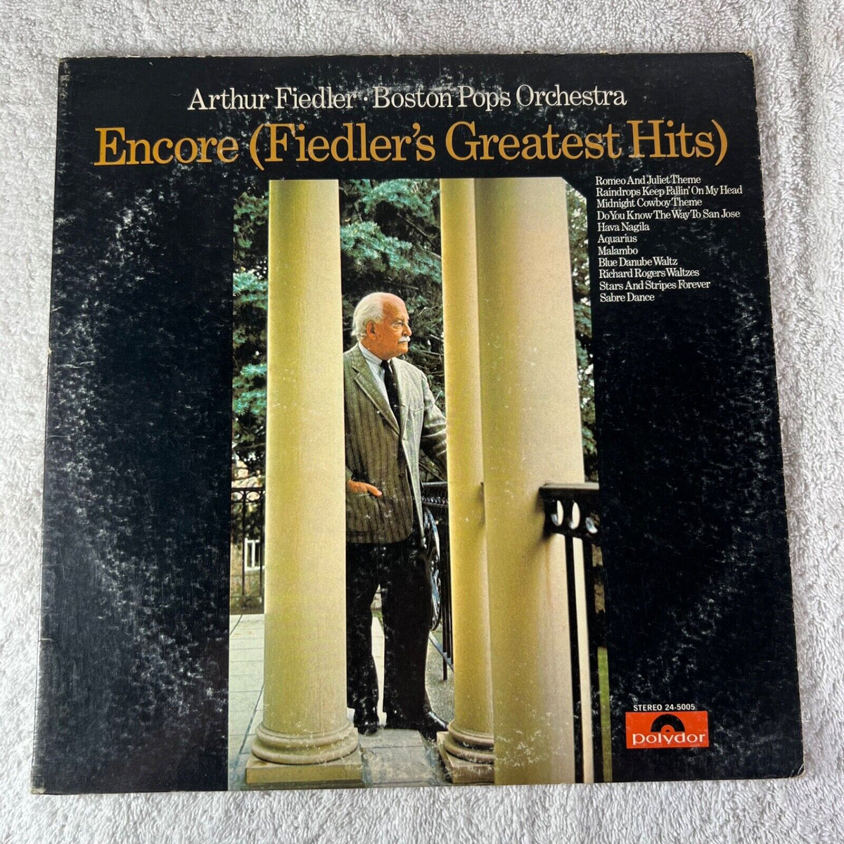 Arthur Fiedler Boston Pops Orchestra Forgotten Dreams Vinyl LP Polydor