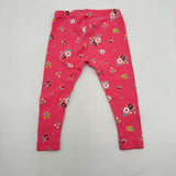 Carters Pink Floral Matching Pajama Set Long Sleeve Shirt Leggings Size 18m New