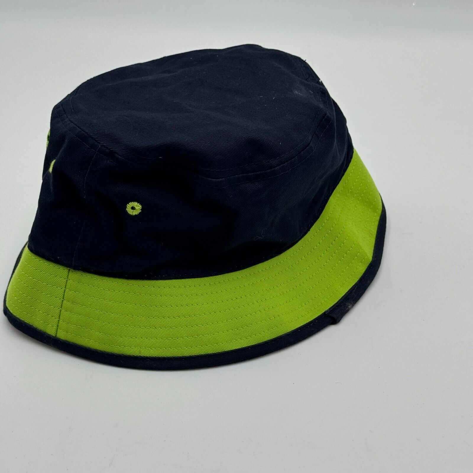 Seattle Seahawks Fan Merch Green Blue Bucket Hat Premium 100% Cotton One Size