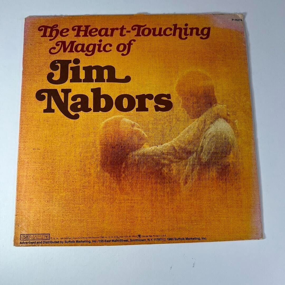 The Heart-Touching Magic Of Jim Nabors Vinyl LP 1980 CSP – P-15274 JAZZ