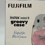 Fujifilm Instax Mini 9 Padded Pink Groovy Camera Case With Strap Eye Catching