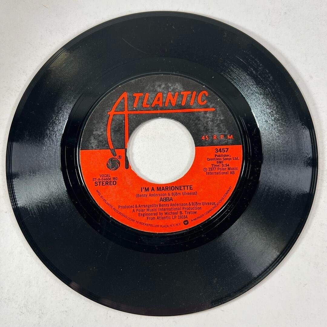 ABBA - TAKE A CHANCE ON ME / I'M A MARIONETTE 7” Vinyl 3457