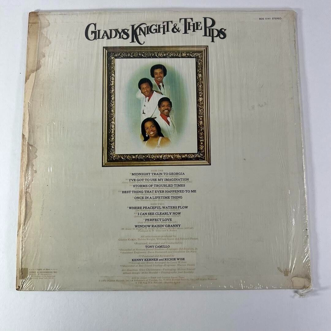 IMAGINATION by Gladys Knight & The Pips 1973 Buddha Records Vinyl LP