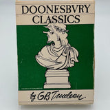 Doonesbury Classics by G B Trudeau Box Set of 4 Comic Book Strips Vintage 1970s