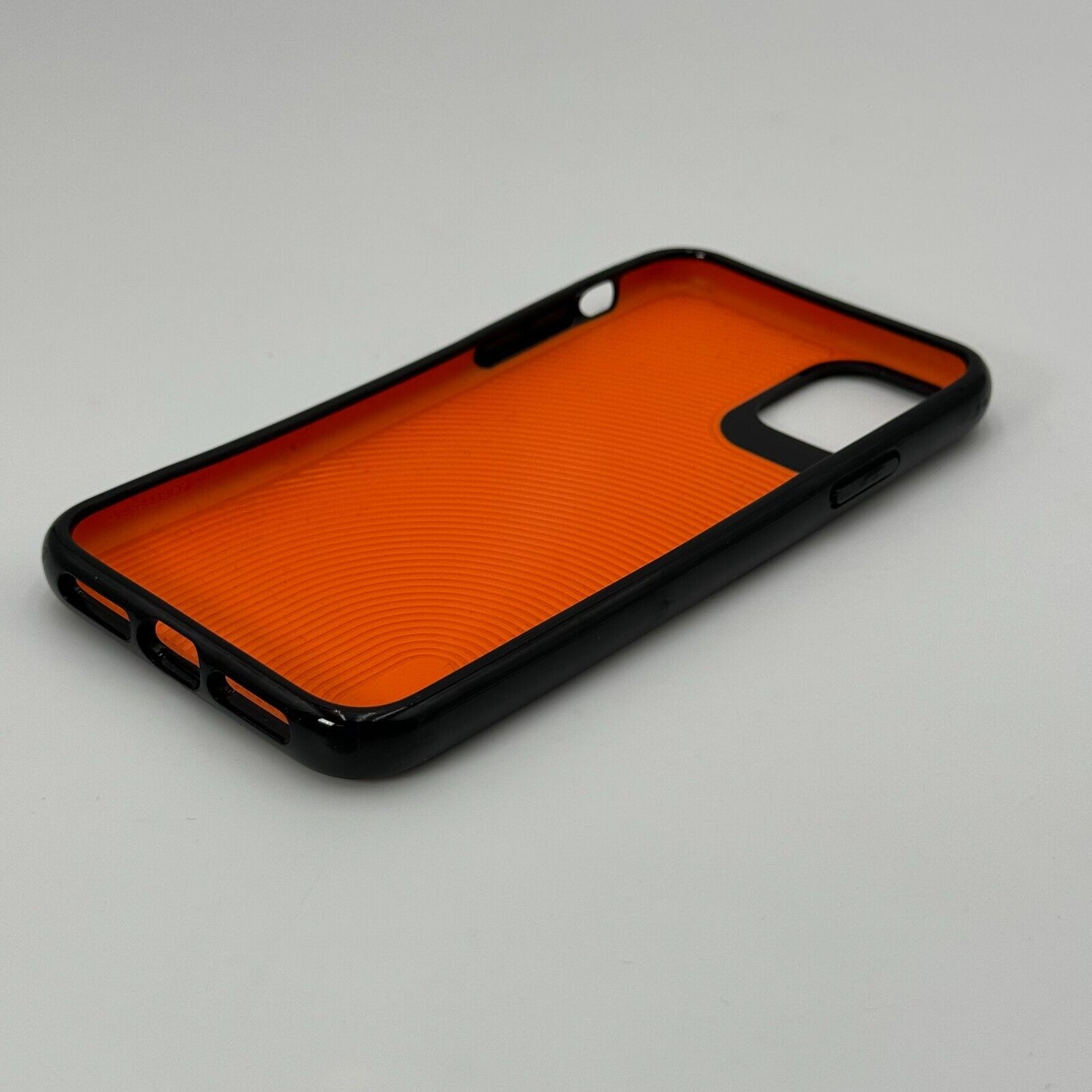 Gear4 Battersea Slim Case for iPhone 11 Pro Max D30 16ft Drop Black Orange - New