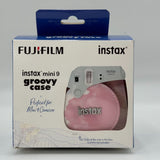 Fujifilm Instax Mini 9 Padded Pink Groovy Camera Case With Strap Eye Catching