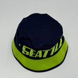 Seattle Seahawks Fan Merch Green Blue Bucket Hat Premium 100% Cotton One Size