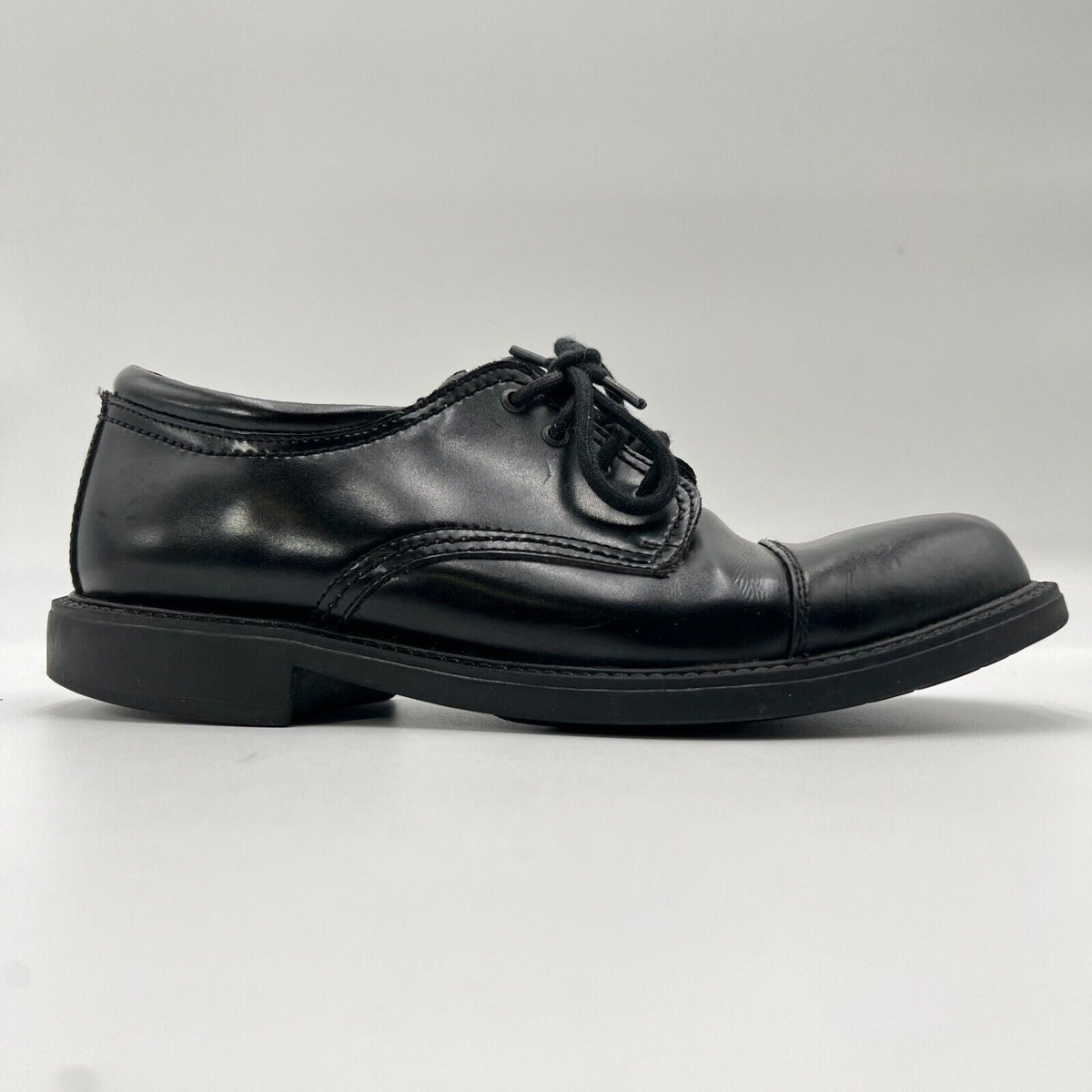 Men Dockers Gordon Cap Toe Oxford Genuine Leather Dress Shoes Black