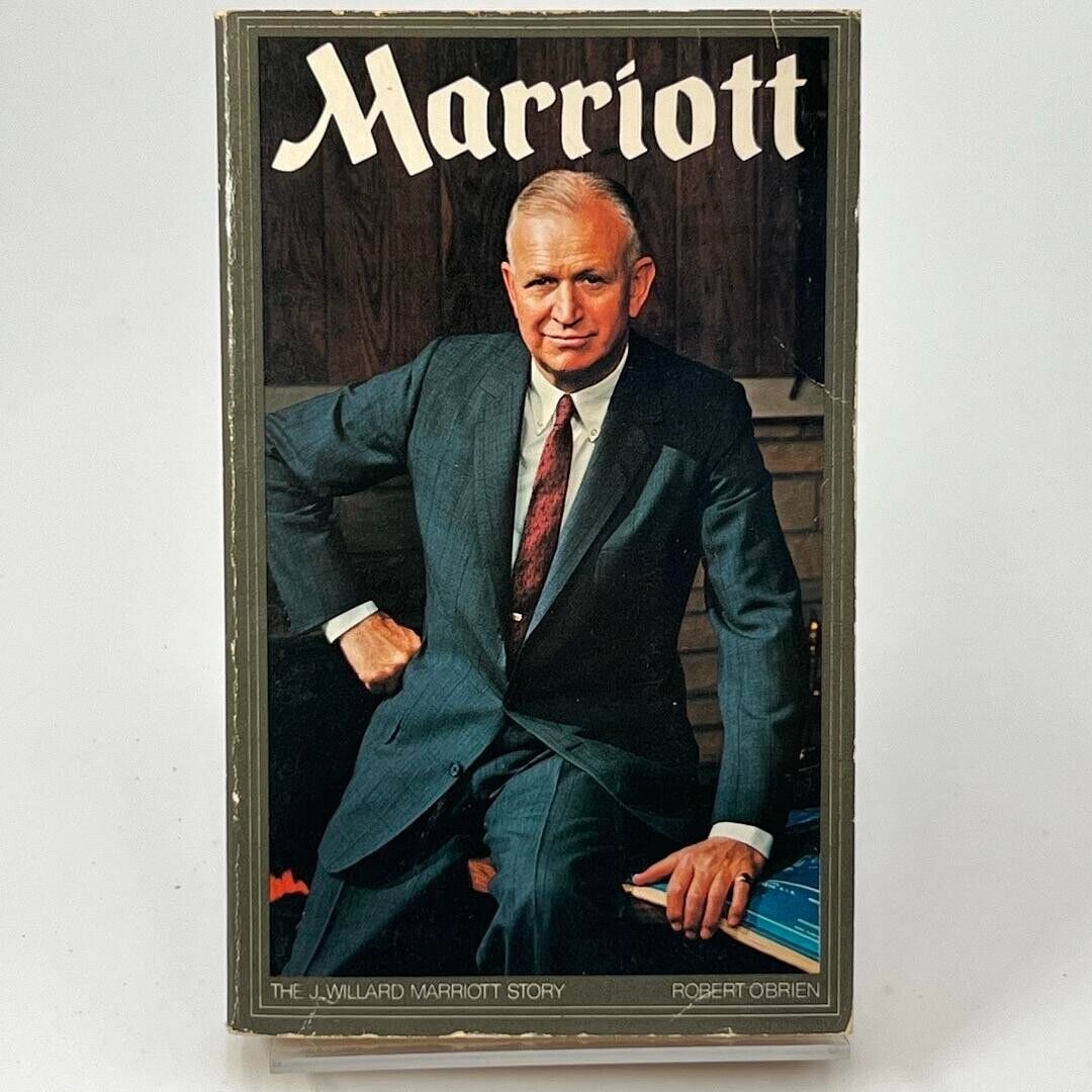 Marriott: The J Willard Marriott Story by Robert O'Brien Paperback Book 1995