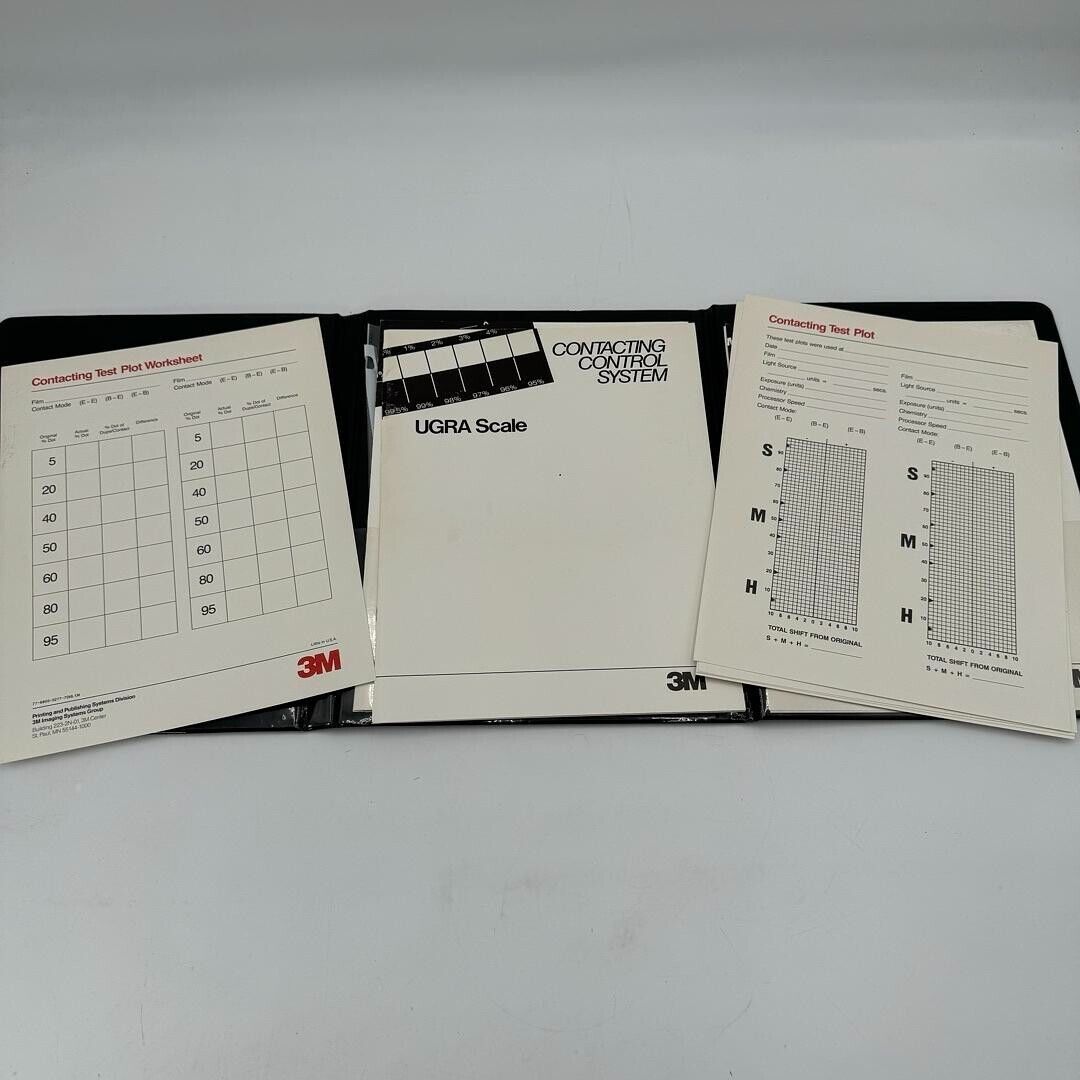 3M Contacting Control System UGRA Scale Photomechanical Etching Spread & Choke