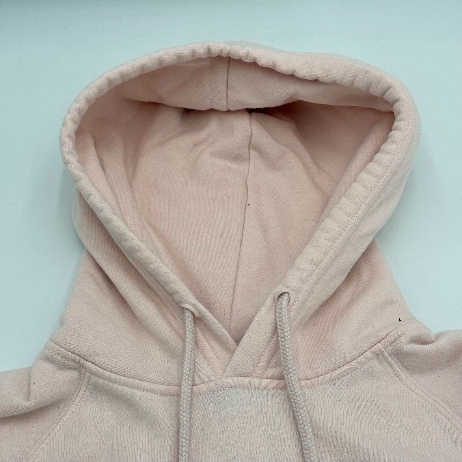 North Face Hoodie Sweatshirt Peach Salmon Pink Hooded Sweater Womens Size S