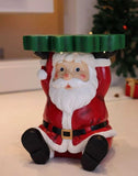 Lighted Santa Christmas Decor Side Table Holiday Gift Battery Operated 18"