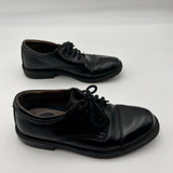 Dockers Black Leather Oxford Style Cap Toe Dress Shoes Black Mens Size 9