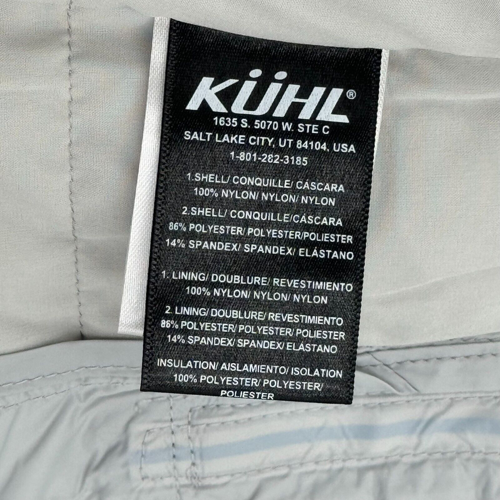 KUHL Women's Firefly Jacket White Lightweight Insulated Womens Size M - NWT